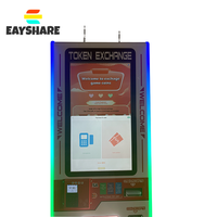 Vente en gros d'usine 24 heures sur 24 paiements en ligne distributeur automatique Machine à changer les jetons d'arcade distributeur automatique d'échange de pièces de monnaie