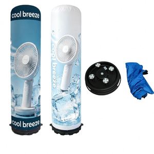 Columna Inflable LED Publicitaria Personalizada, Pilar de Aire Luminoso de Tela Oxford con Soplador Incorporado para Ferias Comerciales y Exposiciones de Apertura - Product Image 2