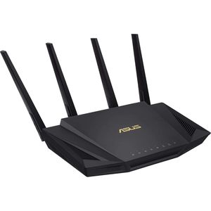 Routeur WiFi double bande RT-AX58U 1300 Mbps 5G 600 Mbps 2,4 GHz Version US Pare-feu QoS VPN Sécurité WDS Ordinateur personnel - Product Image 1