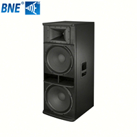 Haut-parleur professionnel double 15 pouces ELX215, enceinte passive pour performance scénique, double 15 pouces, 3 voies, pleine gamme, enceinte extérieure