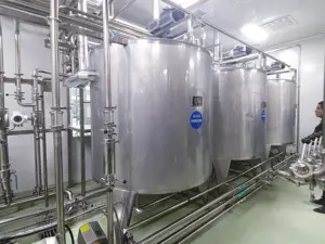 Uht piccole macchine per la lavorazione del latte da latte produttore di macchine per la linea di produzione di latte Uht completamente automatico