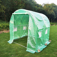 Vente en gros de hangar de plantation en extérieur avec cadre en acier galvanisé 2*3 mini serre tunnel de jardin à vendre