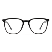 Gafas Ópticas de Lectura con Marco Completo de Acetato, Diseño Cuadrado Vintage, Unisex, Personalizables con Logotipo, Ligeras y Cómodas, en Oferta
