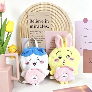 Promotion Nouveau Sac à Dos Bandoulière en Peluche ChiKawa Mignon Usagi, Sac à Main Fille Dessin Animé Chaton, Petit Sac à Main Grande Capacité Eight Ikawa - Product Image 3