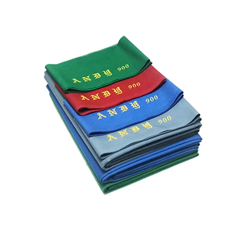 xmlivet Original Andy 900 table cloth in blue/green/red/grey color Professional billiard table cloth full set for pool house