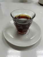 Westgreen ISO6486-1 Espresso bersertifikasi 160ml cangkir kaca kopi dan 13cm Set piring cangkir air es Latte Cappuccino putih datar