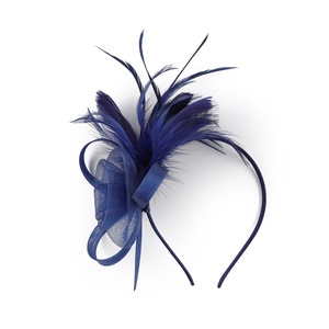 Fascinator chapeaux pour femmes Tea Party bandeau Kentucky Derby mariage fleur maille voile fête décoration - Product Image 4