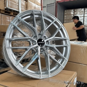 Jantes VEROS 5x120 5x112 5x114.3 15 16 17 18 19 20 pouces noires à rayons multiples pour voitures de <span class=keywords><strong>sport</strong></span> classiques - Product Image 4