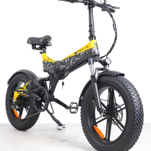จักรยานพับได้ขนาดเล็ก รุ่น Street Bike 7 สปีด โครงอะลูมิเนียม ยาง 20 นิ้ว แบตเตอรี่ 48V 12Ah มอเตอร์กลางแบบไร้แปรงถ่าน 500W ดิสก์เบรก รุ่น DZ-2032 จักรยานไฟฟ้า - Product Image 5