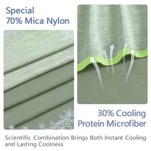 Nature Keep - Manta Refrescante para Adultos, Ideal para Personas que Sufren de Calor al Dormir, Ultra Fresca, Acolchada, Moderna, Ligera, para Verano, para <span class=keywords><strong>Cama</strong></span>, Uso en las Cuatro Estaciones - Product Image 5