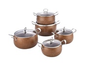 Couscoussier avec cuiseur vapeur en marbre, ensemble de batterie de cuisine, Nouveauté 2026