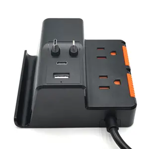 multi plug electrical extension power socket with usb