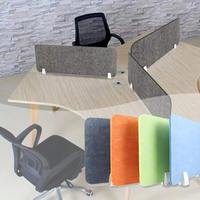 Écran de séparation de bureau moderne personnalisé, panneau acoustique insonorisant et écologique pour la confidentialité sur le bureau