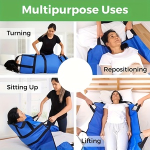 Patienten trägt Transfer-Dreh matte 48 "x 40" Position ierungsbett polster Wieder verwendbares und wasch bares Blatt - Product Image 2