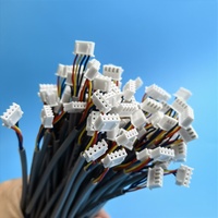 Kabel Konektor SHANWEI JST Zh Ph Eh XH Xt30 Xt60 O Ring dengan Pitch 1.0 1.25 1.5 2.0mm, 2/3/4/5/6 Pin