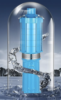 Pompe submersible multi-étages en aluminium QD 2,5 CV personnalisable OEM à haute pression pour puits et irrigation agricole