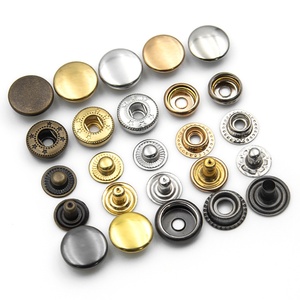 Custom Made Brand logo 18mm <b>Press</b> Metal Magnetic <b>Button</b> Prong Snap <b>Buttons</b> - Product Image 2