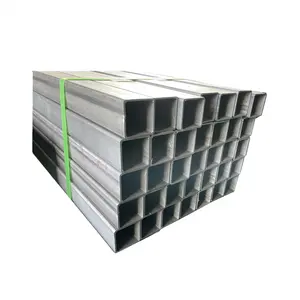 低碳焊接钢方管黑色空心方盒棒25x25至200x200 Shs空心碳素钢管