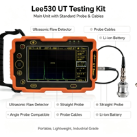 Équipement d'essai ultrasonique Lee530, détecteur de défauts numérique UT avec analyse des courbes DAC AVG DGS