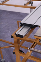 Nouveau modèle de scie à Table Simple pliante et coulissante pour le travail du bois