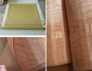 Vente chaude, faible coût, treillis métallique en cuivre tissé, diamagnétique, blindage électromagnétique, blindage EMI <span class=keywords><strong>RFI</strong></span> et filtres, cage de Faraday - Product Image 3