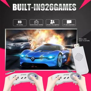 แผงเกมไร้สาย4K HD แบบ16bit คลาสสิกคอนโซลทีวี1600ย้อนยุคทีวีวิดีโอเกมคอนโซล SF900เกม - Product Image 3