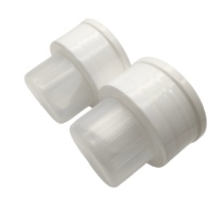 Bouchon combiné en plastique PP lisse 3L, anti-fuite, facile à ouvrir, léger, durable, réutilisable pour les bouteilles/pots de détergent liquide