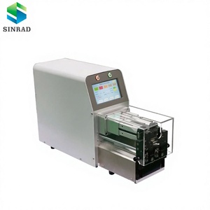 Dénudeur de câbles semi-automatique haute précision économique pour fils de 1 à 10 mm de diamètre extérieur, avec 99 programmes enregistrés hors ligne - Product Image 1
