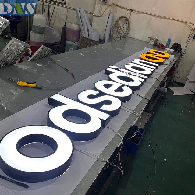 Acrylic Boards Front Lit LED Sign Customizable Light Color Companies Hospitals Wall Mount Electronic Store Front Sign Decoration · image 1