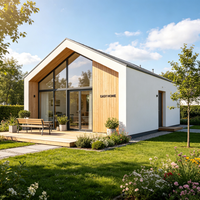Rumah Prefabrikasi Modular Multi Kamar Tidur, Rumah Pracetak Luas untuk Hunian Keluarga