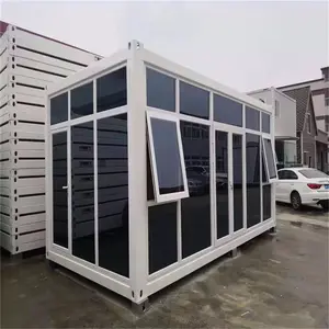 Prefabricated Flat Packaging Office Or Living Room Transportation Modular Container Houses