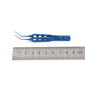 ปากคีบไมโครแคปซูลเฮกซิสคีมปากยาว3.35นิ้วด้ามตรงมุมยาว - Product Image 5