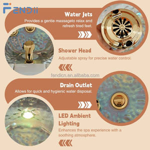 Móveis para Salão Modernos de Luxo, Cadeira de <span class=keywords><strong>Pedicure</strong></span> Elétrica com Hidromassagem, Cadeira para Banho de Pés, Cadeira de Spa para Pés - Product Image 4