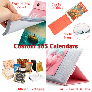 Calendario de Escritorio y Pared 2026-2027, <span class=keywords><strong>365</strong></span> Días, con Hojas Desprendibles, Páginas Acolchadas con Pegamento, Personalizado, para Oficina y Hogar - Product Image 3
