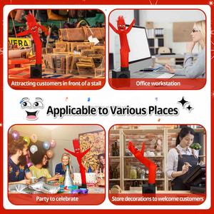 Mini Air Dancer Sky Wavy Man gonflable, cadeau promotionnel, en stock, vente en gros - Product Image 2