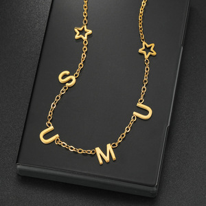 Collane Choker Personalizzate in Acciaio Inossidabile 316L, Placcate in Oro, Alta Qualità, Vendita all'Ingrosso - Product Image 2