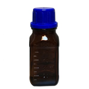 Frascos de Reactivo Cuadrados de Vidrio Ámbar de Alta Calidad para Laboratorio - Product Image 4