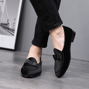 Round Autumn Slip-on Dress Shoes&amp;Oxfords Shoes Mens Brands Quality <strong>Mocasin</strong> Soft Driving Shoes Flat Comfortable Loafers - Product Image 2