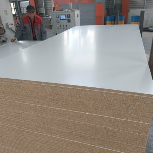 Nhà Máy Bán Buôn 1220X2440 18Mm 16Mm Trắng Melamine Ván dăm Ván Flakeboard Từ Trung Quốc - Product Image 4
