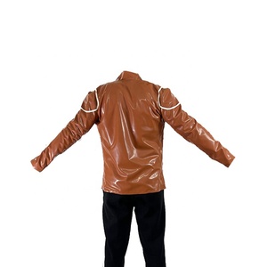 Arrivées en <span class=keywords><strong>latex</strong></span> manteau marron fétiche catsuit en caoutchouc fermeture éclair <span class=keywords><strong>Latex</strong></span> corps complet femmes noires unisexe personnalisé OEM ODM veste très mignonne - Product Image 2