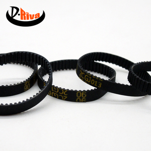 Correa de distribución síncrona de caucho PU personalizada de doble polea HTD3M de buena calidad OEM, 36 dientes, 20 dientes - Product Image 1