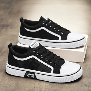 Nouvelles Chaussures Décontractées en Toile Respirante à Lacets avec Semelles en Caoutchouc pour Hommes, Modèle 2026, Idéales pour l'Été, le Printemps et l'Automne - Vente en Gros - Product Image 2