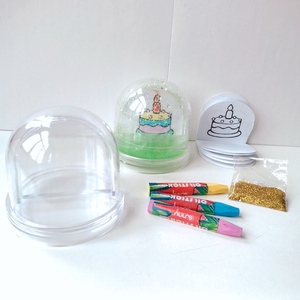Confeti Líquido de Plástico Personalizado de Alta Calidad con Foto de Dibujos Animados para Insertar en Monedas, Ideal para Regalo de Navidad - Product Image 1