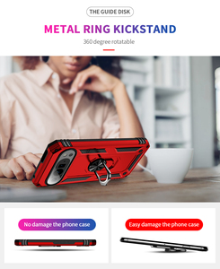 Hai Lớp TPU PC bền chống sốc điện thoại di động trường hợp Nhẫn đứng chủ bảo vệ màn hình tương thích Google Pixel 9 9 Pro/6 - Product Image 6