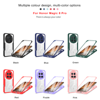 Coque de téléphone anti-gravité Lichicase avec protection d'écran multi-couleurs pour Honor 600 600 Pro, coque arrière transparente