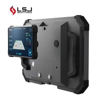 Détecteur de vie portable à radar UWB pour la recherche post-épouvantailée, traceur humain professionnel mural, autonomie de 10h, protection IP65 1 an