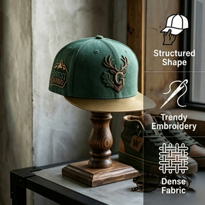 High Quality Canvas <b>Flat</b> Bill Custom Embroidery Logo 6 Panel Unisex Adjustable Hip-hop Outdoor Party Snapback <b>Hat</b> - Product Image 1