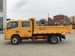 Camion à benne basculante miniature DONGFENG 4x2, 3 tonnes, petit camion à benne basculante hydraulique pour travaux municipaux - Product Image 6