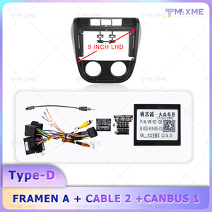 Maisimei, envío rápido, MARCO DE REPRODUCTOR DE DVD para coche para VOLKSWAGEN SPACEFOX/SPACECROSS 2003-2009, marco de salpicadero de coche <span class=keywords><strong>Android</strong></span> - Product Image 4