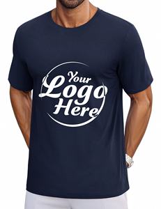 Camiseta básica de manga corta de algodón ligero para hombre, ropa deportiva transpirable de secado rápido para entrenamiento, diseño estampado suave y holgado - Product Image 6